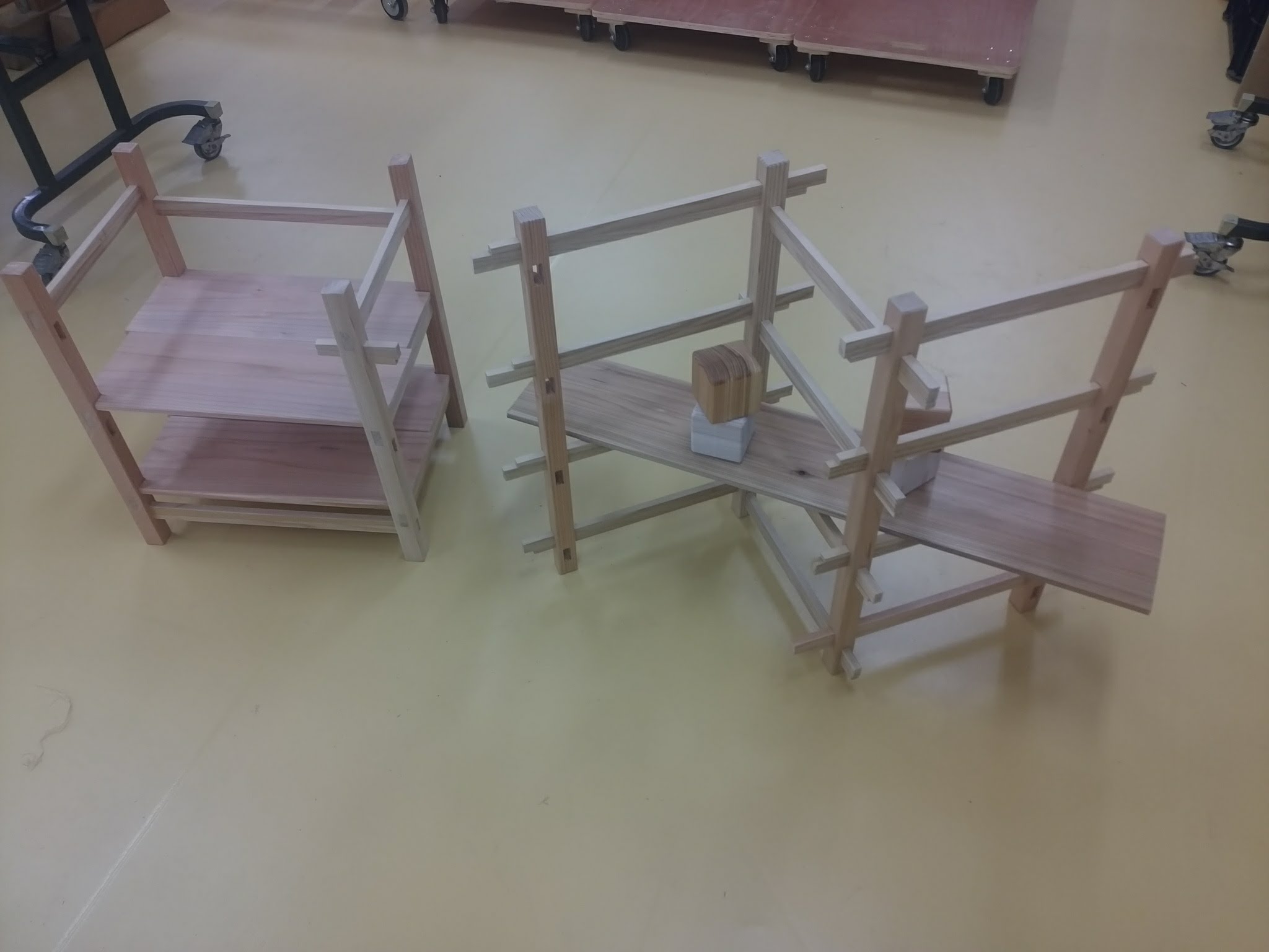 中学校組んでバラせる木工教材